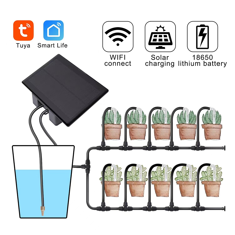Smart Garden Keeper - Tuya WiFi timer pompa acqua solare