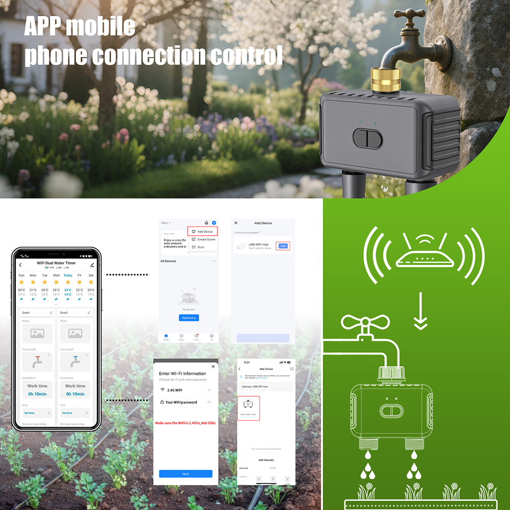 Tuya WiFi timer acqua intellig - Smart Garden Keeper recensione e prezzo