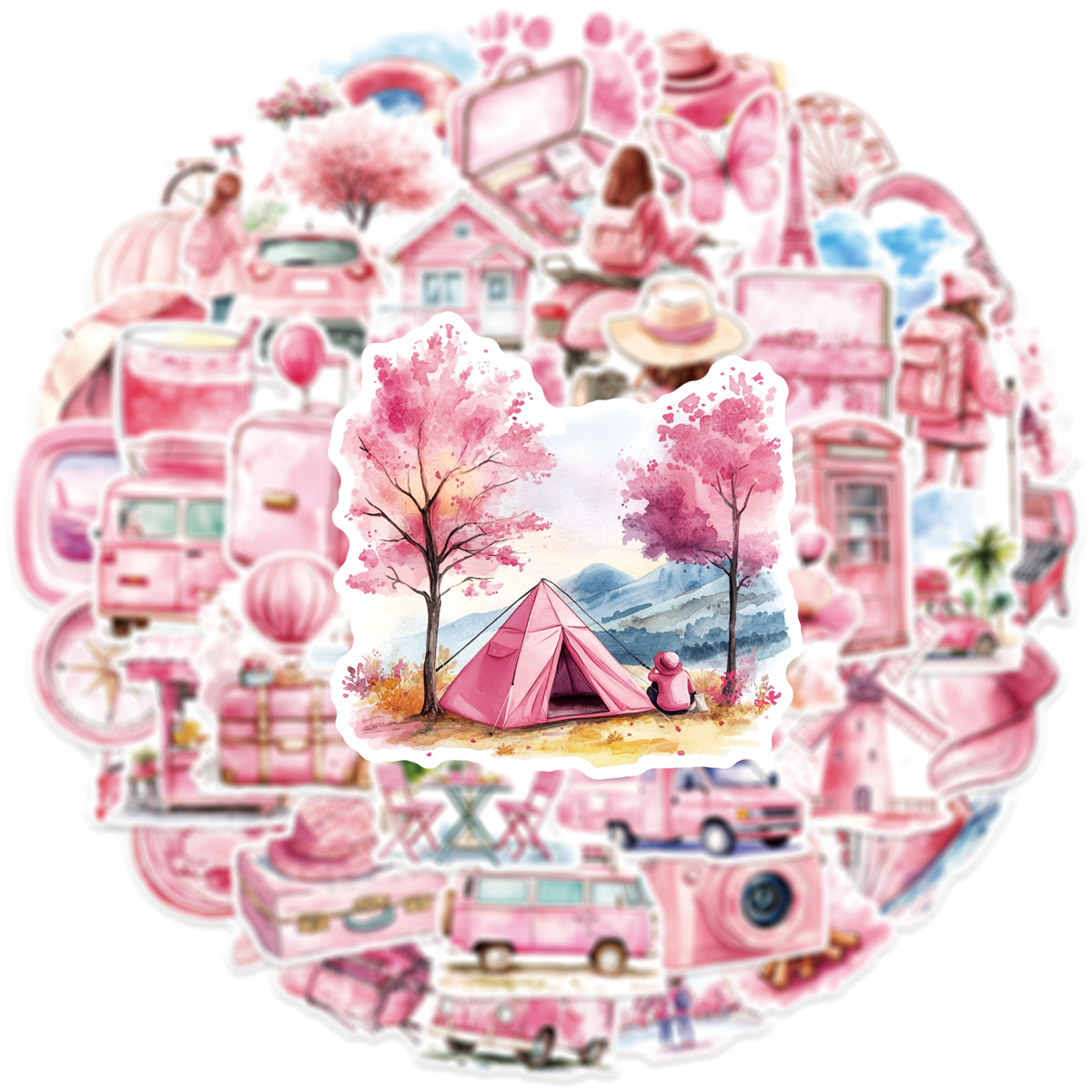 50-100 Pezzi Adesivi Decorativ - Garden Journal Planner recensione e prezzo
