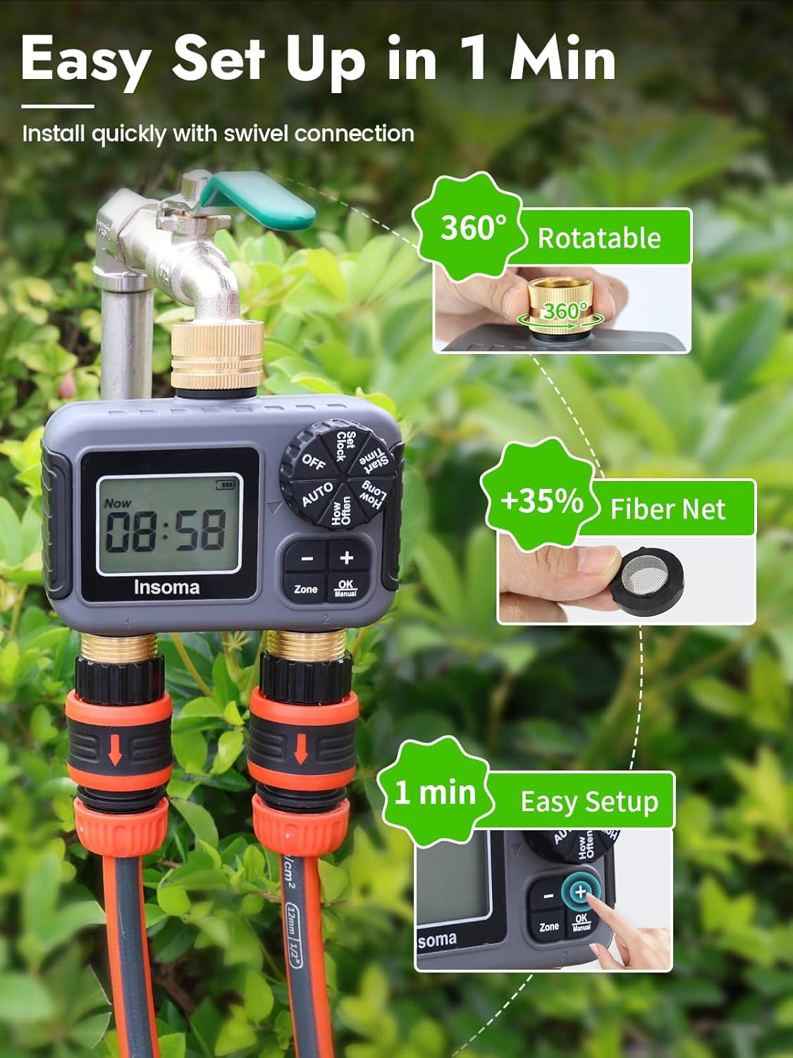 Insoma Sistema di irrigazione  - Smart Garden Keeper recensione e prezzo