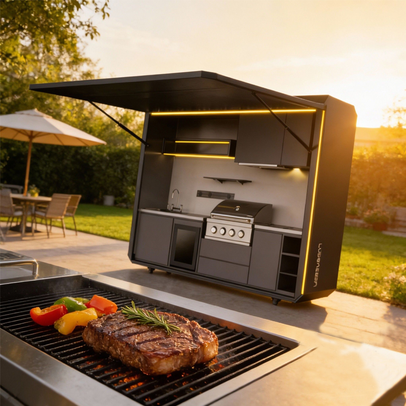 Cucina pieghevole da esterno i - Smart Garden Mirrors recensione e prezzo