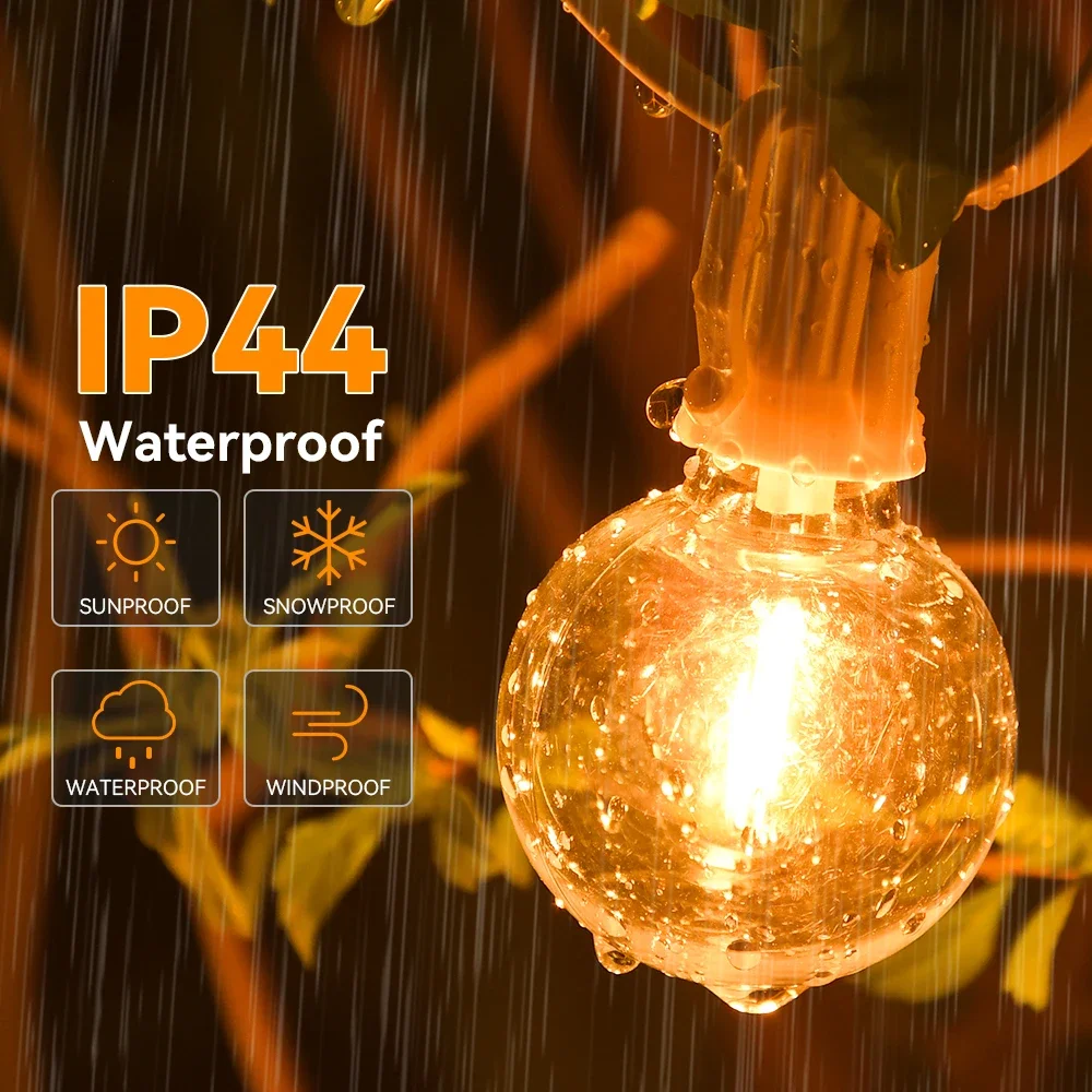 30M 15M Fata String Light G40  - Smart Garden Furniture recensione e prezzo