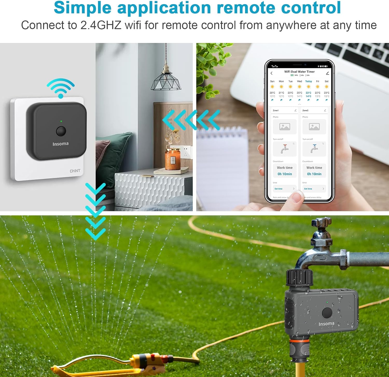 Insoma Wifi Timer automatico p - Smart Garden Keeper recensione e prezzo